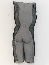 A Large Wire Mesh Sculpture, Nude From Behind, By Eric Boyer (American, Contemporary)