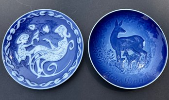 B&g Of Denmark And Royal Copenhagen Mothers Day Plates