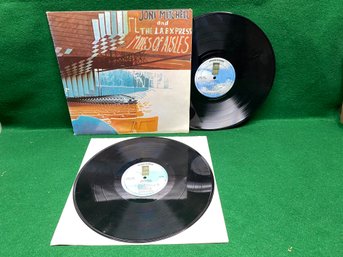 Joni Mitchell. Miles Of Aisles On 1974 Asylum Records. Double LP Record.