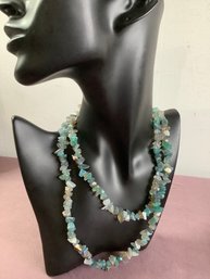 Blue Stone Necklace