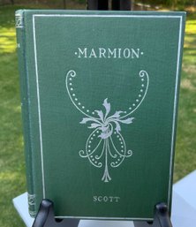 Antique Book By Sir Walter Scott ~ Marion~ 1895