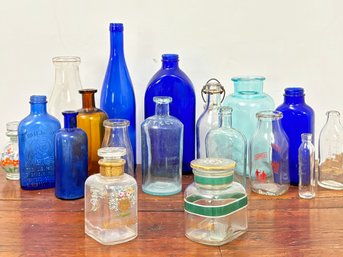 Vintage And Antique Glass Bottles