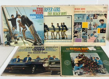 Lot Of 5 Beach Boys Records