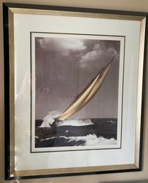 Large Framed Mystic Seaport Print