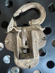 Antique Lock With Key