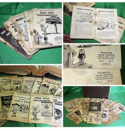 1949 Lot-17 Chrysler Automotive Literature Repair Booklet Manuals