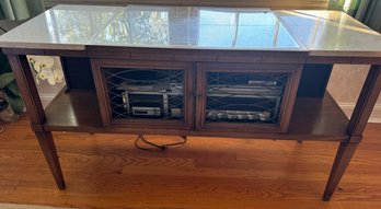 Vintage Stone Top Credenza