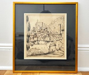 A Pencil Signed Etching, Dated 1931 By Ernest David Roth (American, 1879-1964)