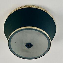 A Vintage Tapered Painted Tole Ceiling Fixture - RM 2C