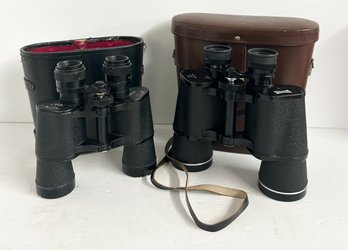 Pair Of Eschenbach Luna Binoculars & Optex Binoculars