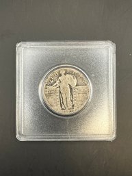 Beautiful 1927 Standing Liberty Silver Quarter