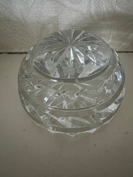 Cut Crystal Orb Paperweight