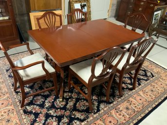 Elegant Duncan Phyfe Style Dining Set