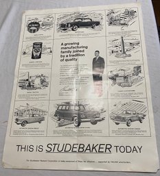 This Is Studebaker Today- Poster