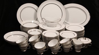 ARLEN ELEGANCE FINE CHINA 95 PIECE DINNER SERVICE FOR 12 SEYEI JAPAN