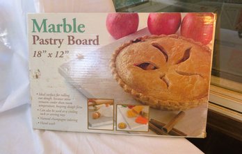 Marble Pastry Board New In Box