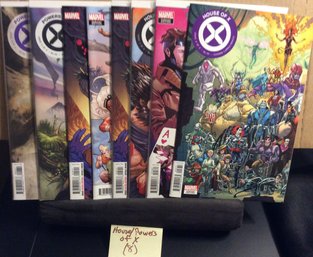 Lot Of 8 Marvel House Of X & Powers Of X Comic Books - L