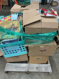 Lot #3 One Pallet Boxes, Clothing, Books