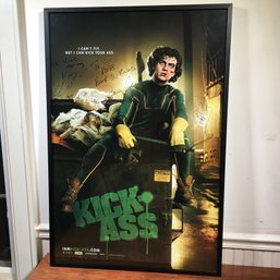 Awesome Original KICK ASS Theatrical Poster With Cast / Crew Signatures - Fantastic All Original Piece - WOW !