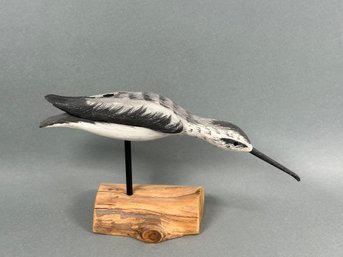 Richard Morgan Signed Bird Decoy Figure