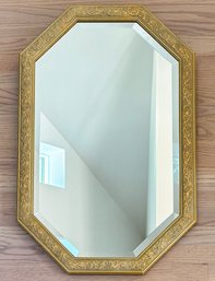 An Octagonal Beveled Mirror