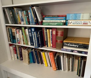 Three Shelves Of Books