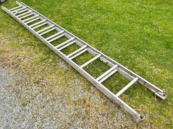 A 24 Ft. Aluminum Extension Ladder
