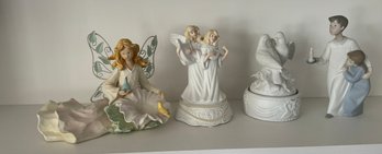 Four Angelic Figures