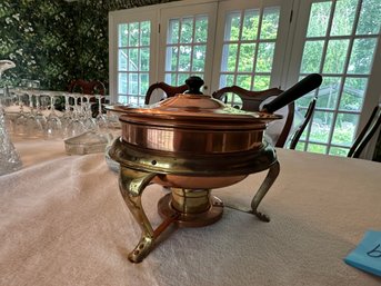 Copper & Brass Chafing Dish