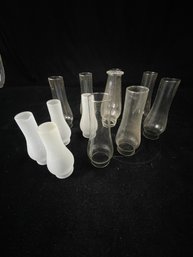 Mixed Hurricane Glass Shades