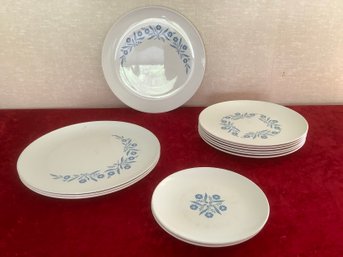 Blue Wheat Corning Ware Dish Set