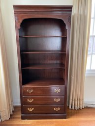 Ethan Allen Book Case With Bottom Cabinet. ( 2nd Fl Office ,B)