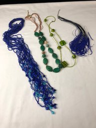 Set Of Costume Necklaces