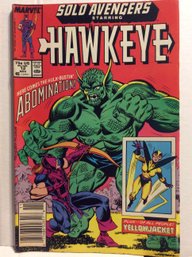 1987 Marvel Comics Solo Avengers Starring Hawkeye #12 - L