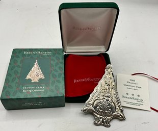 NEW IN BOX 2005 Reed & Barton Francis 1st Sterling Ornament Tree