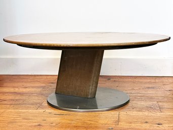 A 1980's Post Modern Round Coffee Table By Saporiti