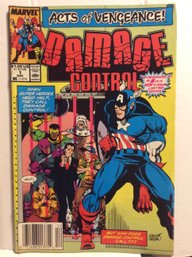 1989 Marvel Comics Damage Control #1 - L