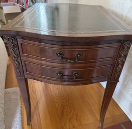 Slick Clean One Drawer Leather Top Stand