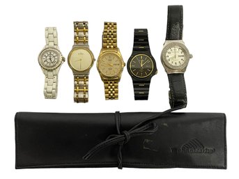 Collection Of Womens Watches- Chanel, Skagen, Timex, Technomarine & Seiko