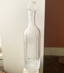 A Vintage Crystal Decanter