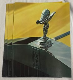 Vintage Rolls-royce Silver Shadow Brochure