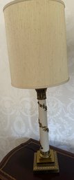 Ormolu Mounted Column Lamp