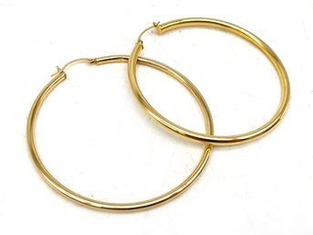 A Pair Of Vintage 14K Gold Bracelets