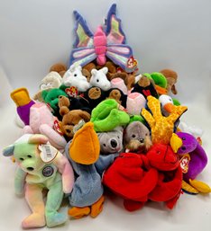 Over 35 Ty Beanie Babies With Tags