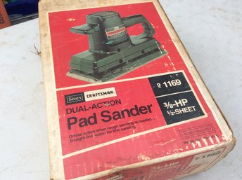 Craftsman Dual Action Pad Sander #367