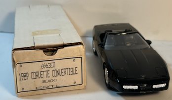 1989 Black Corvette Convertible