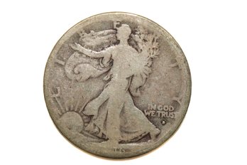 1916D Silver Walking Liberty Coin