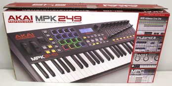 Akai MPK 249 Proformance Key Board Controller W/ Proline Universal Piano- Style Sustain Pedal