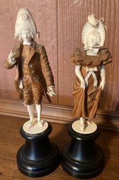 Highly Detailed Victorian Couple Figures