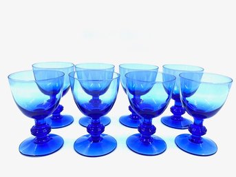 Unbranded Blue Liquor Glasses